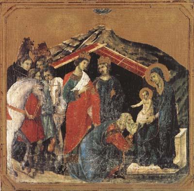 Duccio di Buoninsegna Adoration of the Magi (mk08) oil painting picture